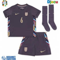 Engleska Marc Guehi #6 Gostujuci Dres za djecu EP 2024 Kratak Rukav (+ Kratke hlače)